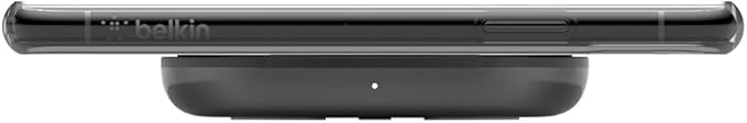 Belkin Quick Charge Wireless Charging Pad - 10W Qi-Certified Charger Pad for Apple iPhone, Samsung Galaxy, Airpods Pro & More, Charge While Listening to Music, Streaming Videos - 2-Pack Black (No PSU)