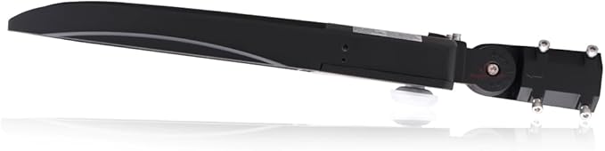 RuggedGrade 300W - NextGen IV Series LED Shoebox Light with Motion Sensor - Color Selectable 30K/40K/50K - Slip Fit - Black