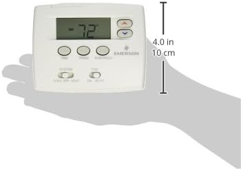 White Rodgers Emerson 1F80-0224 Single Stage 24 Hour Programmable Thermostat,Blue