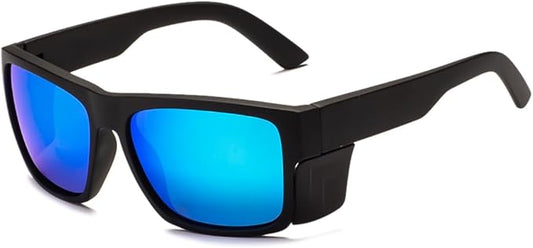 UV400 Polarized Safety Sunglasses – ANSI Z87.1 Certified, 100% UV Protection, Anti-Glare, Impact Resistant
