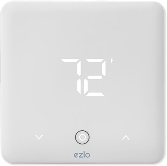 EZL-TSTAT-US Z-Wave Plus Smart Thermostat, 800 Series