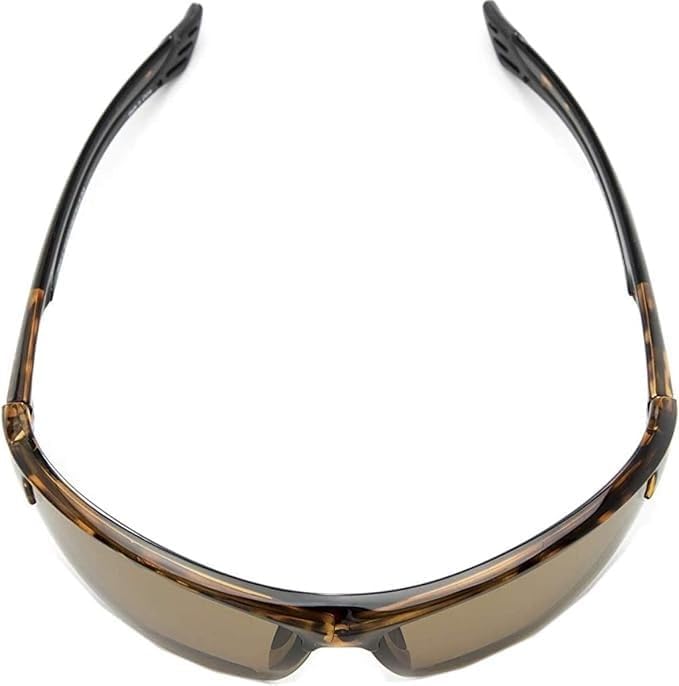 Calabria Sport 202BF Bifocal Reading Safety Glasses Readers Men Women Anti Fog Wrap Around Tinted UV Protection Semi-Rimless