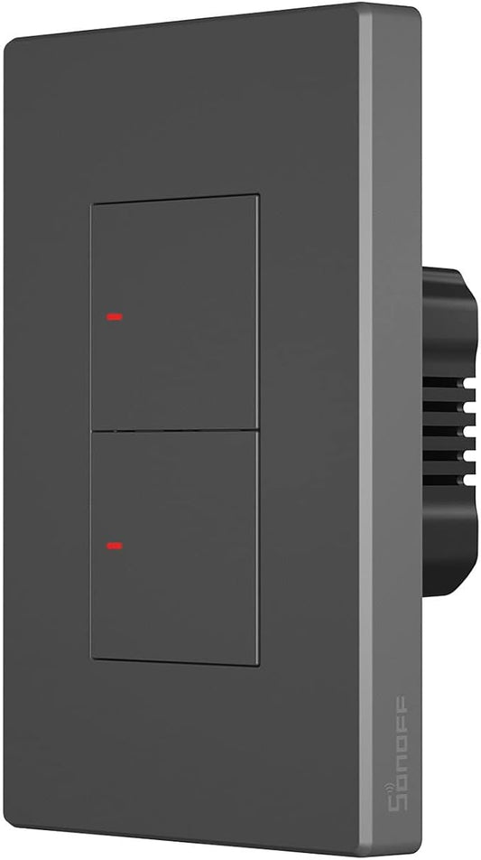 SONOFF Smart Light Switch, 2.4GHz WiFi, Neutral Wire Required Interruptor Inteligente, Voice Control with Alexa and Google Home, M5 2C