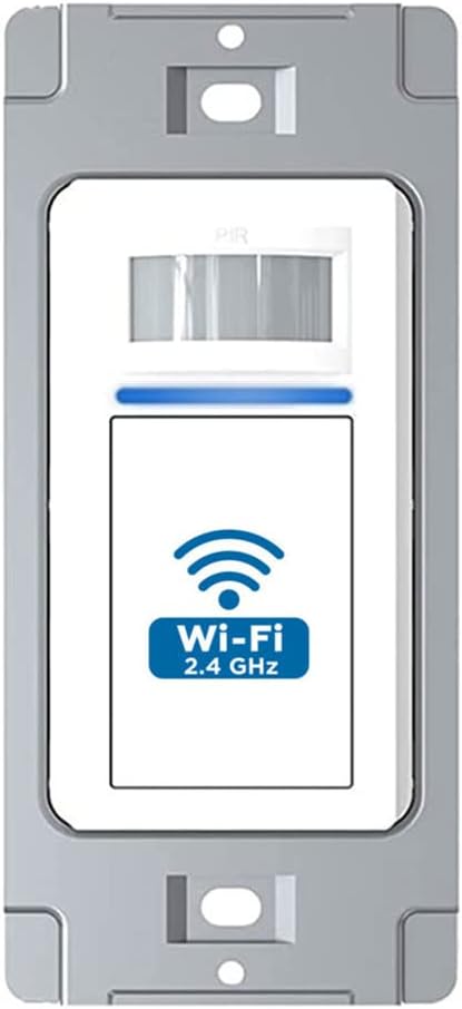 Nexete Smart Wi-Fi Motion Sensor Light Switch,Motion Detector PIR Infrared Motion for Alarm System & Smart Home Automation, Compatible with Alexa & Google Assistant (Sensor Switch 1-Pack)