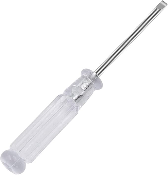 Cross/Slotted Screwdriver, 3.8 Inch steel For Disassemble Small Item Repair Tool Screwdriver Accessories (Slotted Screwdriver)