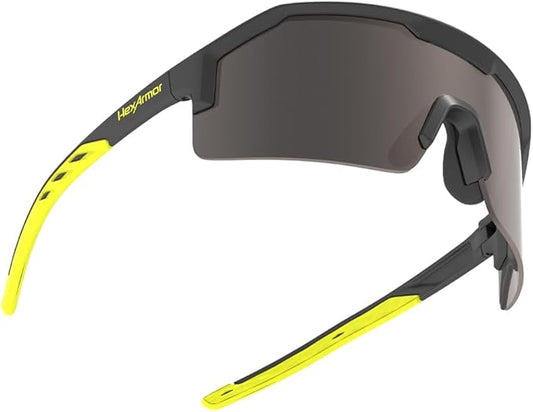 HexArmor Shockwave Safety Work Glasses | ANSI Z87+, UV, Anti-Fog, Polarized