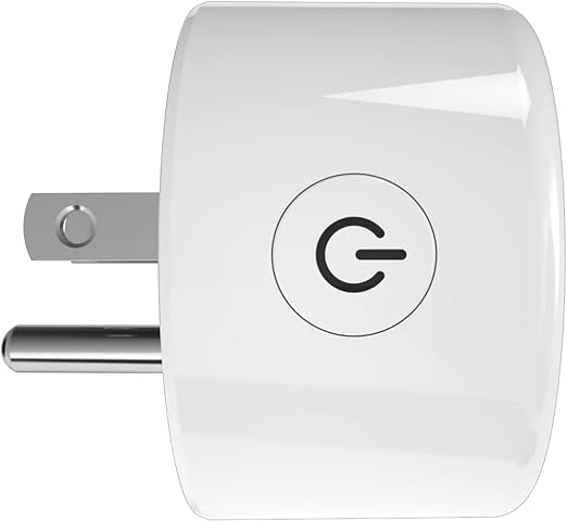 GHome Smart Mini Smart Plugs Work with Alexa and Google Home, WiFi Smart Outlet Socket Remote Control Timer Function, Only 2.4GHz Network, No Hub Required, ETL FCC Listed