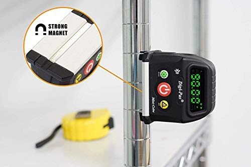 Digi-Pas 2-Axis Smart Cube Level, DWL-90PRO, WIRELESSLY displays leveling status on smartphone via BLUETOOTH, black, Small, Model: DWL90Pro