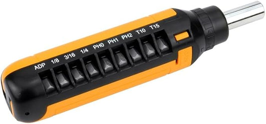 Standard Multi-Bit 15-Piece Ratcheting Screwdriver