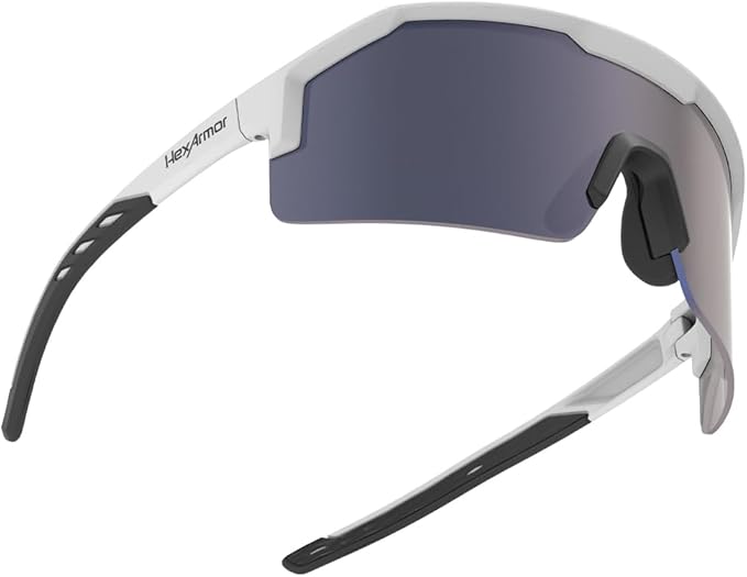 HexArmor Shockwave Safety Work Glasses | ANSI Z87+, UV, Anti-Fog, Polarized