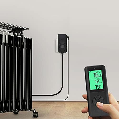 DIGITEN Wireless Temperature Controller WTC200 Thermostat Outlet Greenhouse Thermostat Plug in Temperature Controller with Remote Cooling Heating Mode for Home Brewing Reptiles Incubation