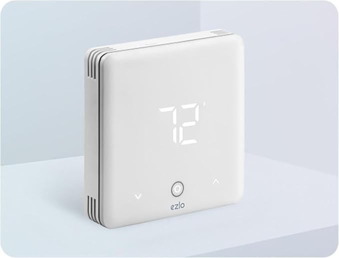 EZL-TSTAT-US Z-Wave Plus Smart Thermostat, 800 Series