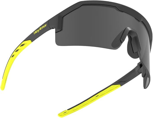 HexArmor Shockwave Safety Work Glasses | ANSI Z87+, UV, Anti-Fog, Polarized