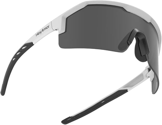 HexArmor Shockwave Safety Work Glasses | ANSI Z87+, UV, Anti-Fog, Polarized
