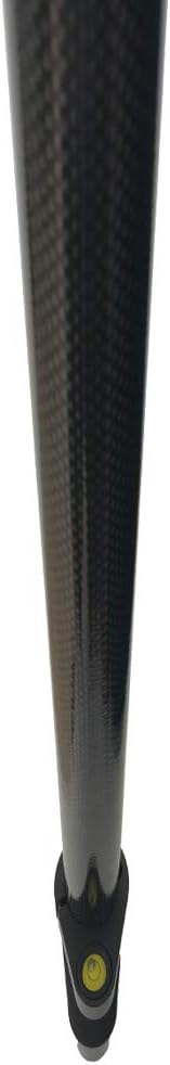 Carbon Fiber 2M 2Section Survey Pole–GPS Rover Rod 6.5FT/2M 2Sections Design for Land Surveying & Engineering – RTK GPS/GNSS Accessory –Includes Level Vial & Carrying Bags (GLS22-B)