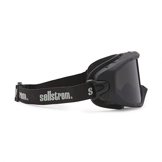 Sellstrom Odyssey II Wildland Fire Safety Goggles - Anti-Fog, Anti-Scratch Eye Protection Goggles for Men & Women - FR Strap, fits over Glasses, ANSI Z87.1