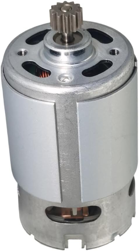 RS550 21V 12 Teeth (Φ8.6mm) Electric Screwdriver Motor, 9.6-25V 9-15 Teeth 25000 RPM Replacement for Drill and Power Tool