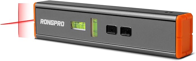 Portable Laser Level with Magnetic -Multipurpose 15Ft Cross Leveling Line,Mini Torpedo Level for Hanging Picture Wall Writing Home Renovation