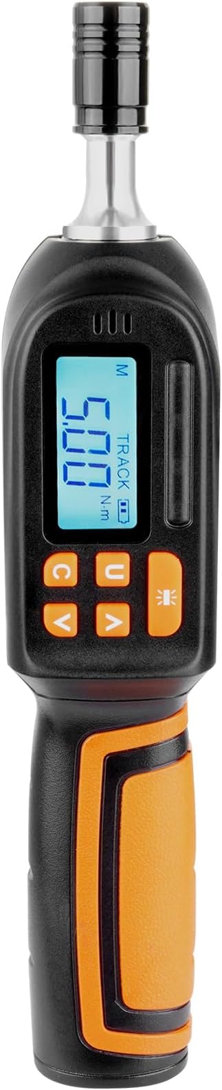 VEVOR Digital Torque Screwdriver, 1/4" Drive Screwdriver Torque Wrench, Electrician Torque Screwdriver with LCD, 2.65-70.67 in-lbs Torque Range, 0.01 N.m Increment Torque Screwdriver with Bits & Case