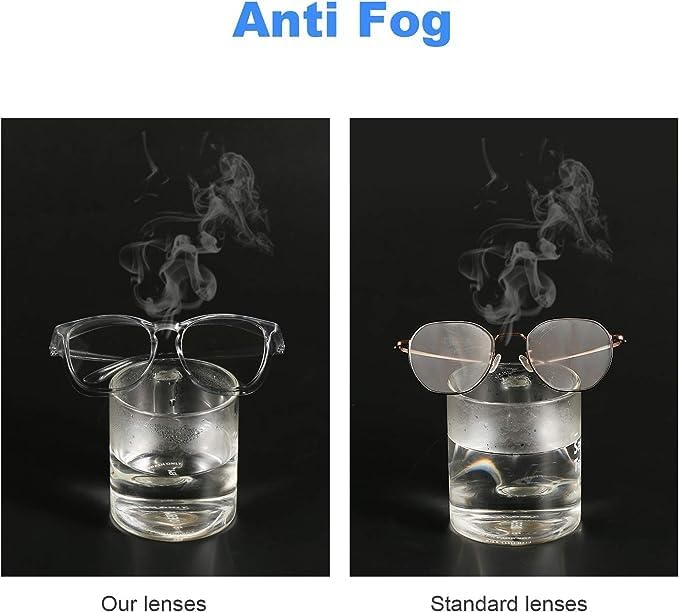 LASMEX Stylish Safety Glasses Goggles for Women Girls Anti-fog Glasses Protective Eyewear Clear Glasses