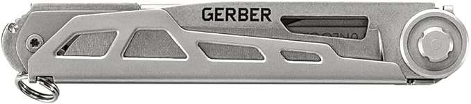 Gerber Gear Armbar Slim Drive Pocket Knife EDC Multitool with Screwdriver, Bottle Opener, Onyx
