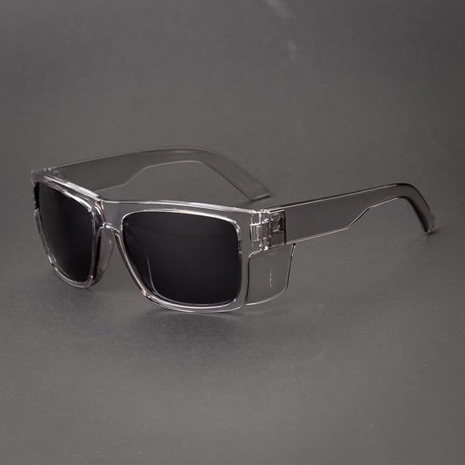 UV400 Polarized Safety Sunglasses – ANSI Z87.1 Certified, 100% UV Protection, Anti-Glare, Impact Resistant
