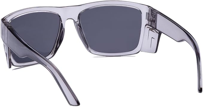 UV400 Polarized Safety Sunglasses – ANSI Z87.1 Certified, 100% UV Protection, Anti-Glare, Impact Resistant