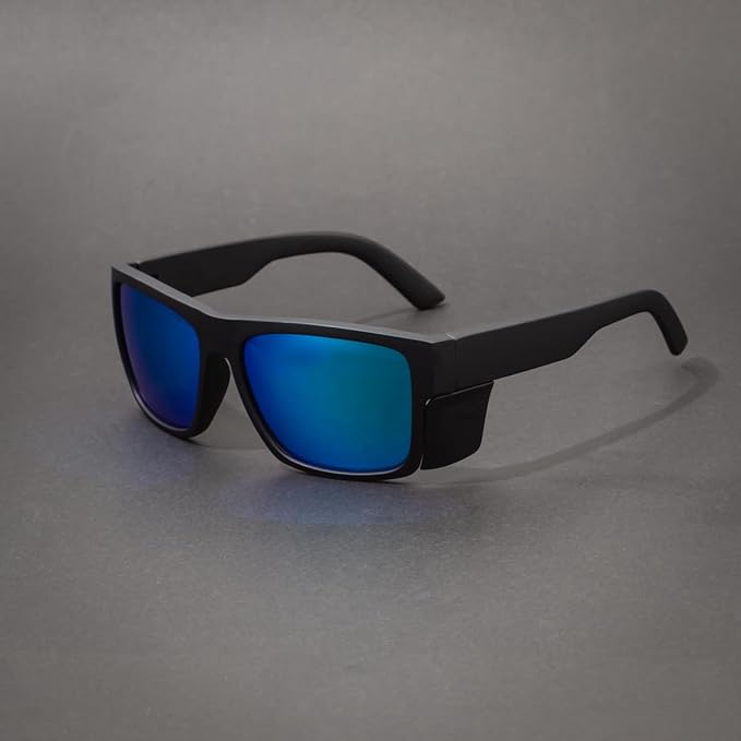 UV400 Polarized Safety Sunglasses – ANSI Z87.1 Certified, 100% UV Protection, Anti-Glare, Impact Resistant