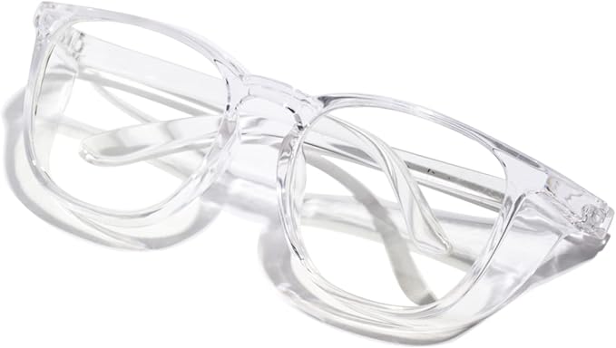 Safety Glasses Anti Fog Clear Blue Light Blocking Eye Protection Nurse Goggles for Women Men