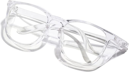 Safety Glasses Anti Fog Clear Blue Light Blocking Eye Protection Nurse Goggles for Women Men