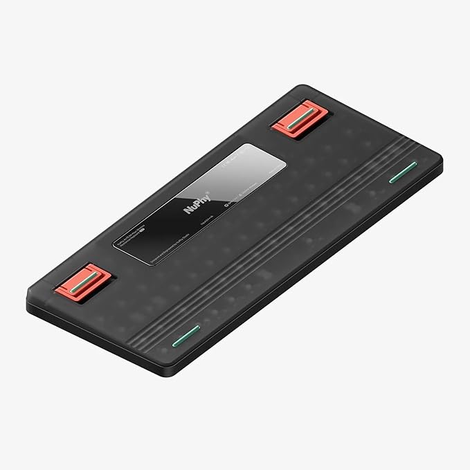 NuPhy Air75 V2 Portable 75% low profile Mechanical Keyboard,Wireless Keyboard,Supports Bluetooth/2.4G/USB-C RGB Bluetooth Keyboards,Compatible with Windows/Mac OS/Linux Systems-Gateron Cowberry Switch