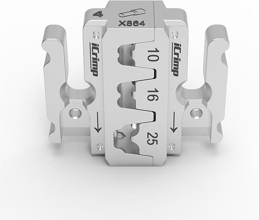iCrimp Crimping Die for End Sleeves Ferrules, AWG 8/6/4 Crimp Die, IWS-X864 Jaws