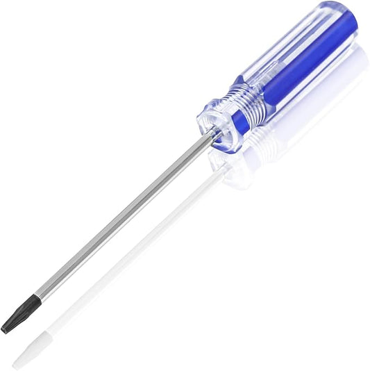 T8 Torx Screwdriver with Magnetic Tip Plastic Grip, Torx Screwdriver for Computer Repairing, Home Appliances(Blue, 130mm/ 5.1")
