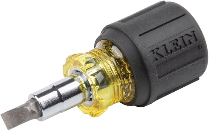 Klein Tools 80045 Screwdriver and Nut Driver Tool Kit, Includes Magnetic 11 in 1, Multi-Bit Stubby and Electronics Screwdrivers, 3-Piece