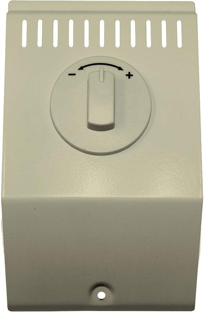 KING BKT2BW Double Pole Single Throw Built in Thermostat Kit, White