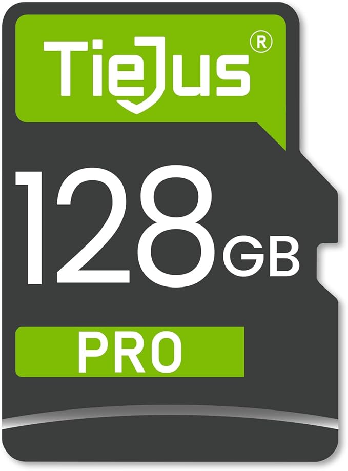 128G SD Card 1 Pack for Security Camera,Memory Card Full HD Video Compatible with Digital Camera