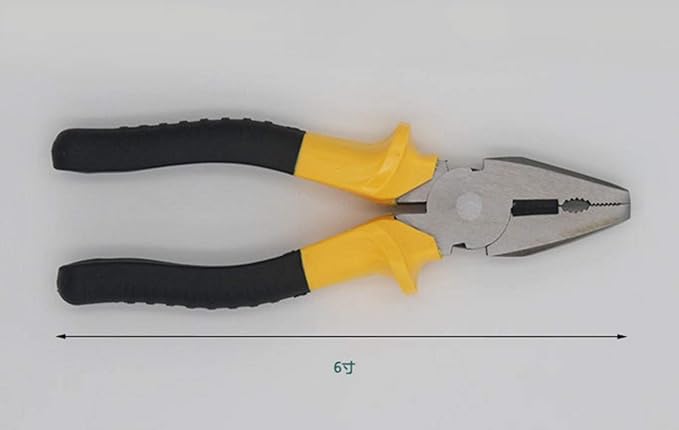 Shiratori 12-Piece Tool Set - General Household Hand Tool Kit with Plastic Toolbox Storage Case (Small)