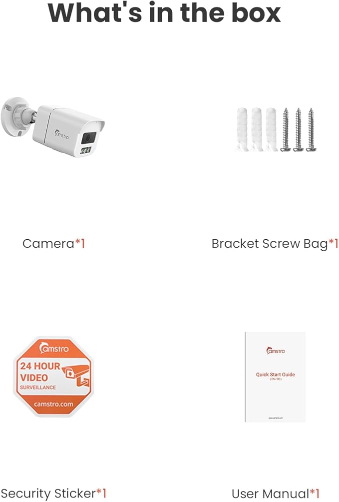 4K Add On Wired POE Cameras for NVR Two Way Talk Motion Detection Human/Pets/Package/Vehicle IP67 Waterproof, H.265+, 100ft Night Vision