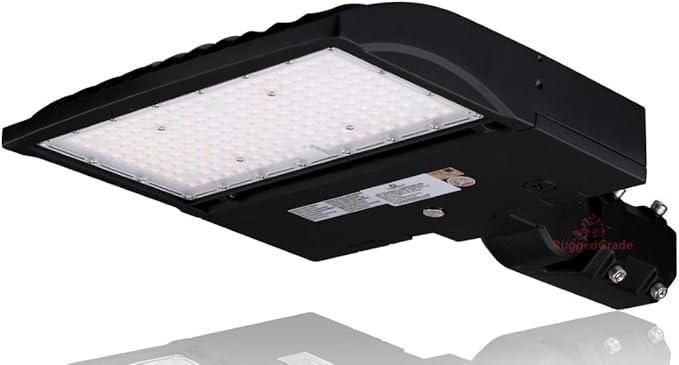 150 Watt LED NextGen III Parking Lot Lights - 21,000 Lumen - 3000K Warm White - Slip Fit Mount - with Photocell
