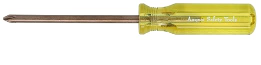 Ampco Safety Tools S-1099 Phillips Screwdriver, Non-Sparking, Non-Magnetic, Corrosion Resistant, Type 2