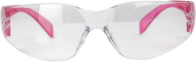 BISON LIFE Safety Glasses - Scratch Resistant Wrap Around Eyewear, Polycarbonate ANSI Z87.1 Impact Resistant Lens