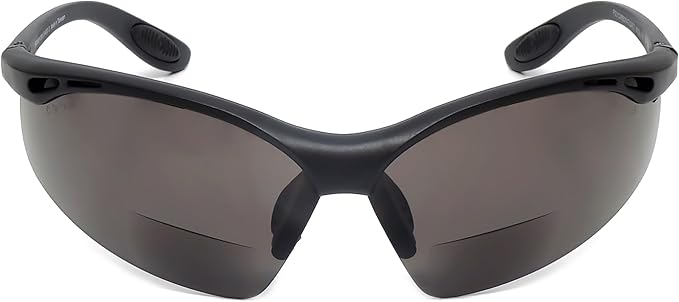 Calabria 91348 4 Pack Bulk Bifocal Safety Glasses +1.50 Clear/Grey/Copper/Yellow Men Women Eye Protection Protective Eyewear