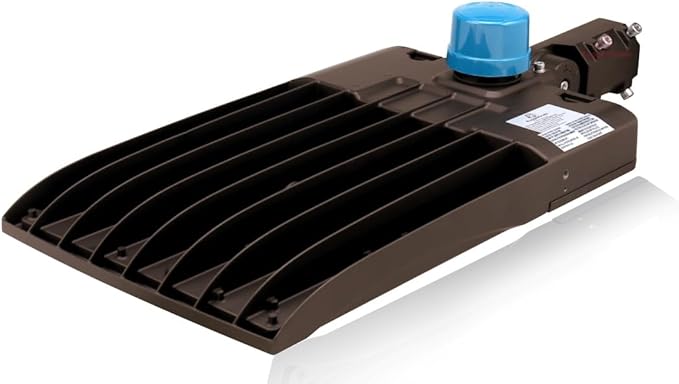 RuggedGrade 300 Watt - NextGen IV Series LED Shoebox Lights with Photocell - 45,000 Lumen - Color Selectable 30K/40K/50K - Slip Fit Mount - Brown
