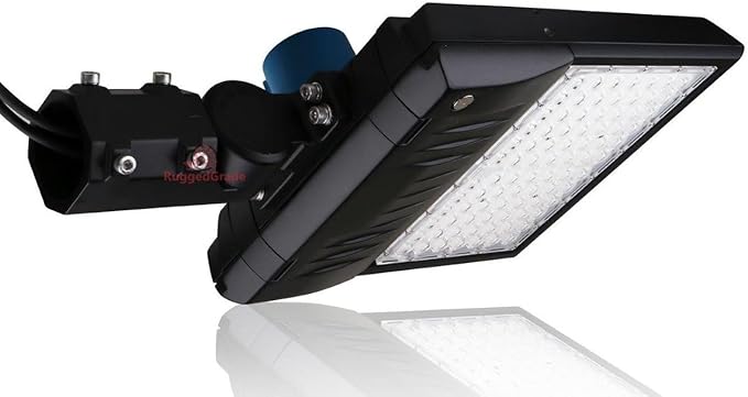 30,000 Lumen - 170lm to Watt - 185 Watt LED NextGen XT II Series Parking Lot Lights - 5000K - Slip Fit Mount - with photocell - 10kv Surge