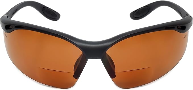 Calabria 91348 4 Pack Bulk Bifocal Safety Glasses +1.50 Clear/Grey/Copper/Yellow Men Women Eye Protection Protective Eyewear