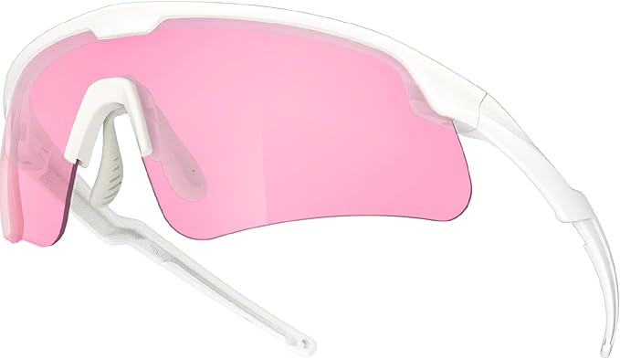 Eye Protection Anti Fog Sport Safety Glasses for Women Men Running Cycling Riding Pickleball Range S54