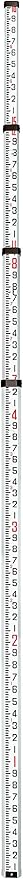 Johnson Level & Tool 40-6320 Aluminum Grade Rod, 16', 1 Rod