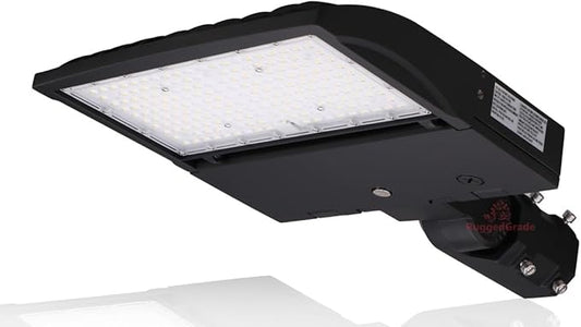 100 Watt LED NextGen III Parking Lot Lights - 14,500 Lumen - 5000K - Slip Fit Mount - Without Photocell