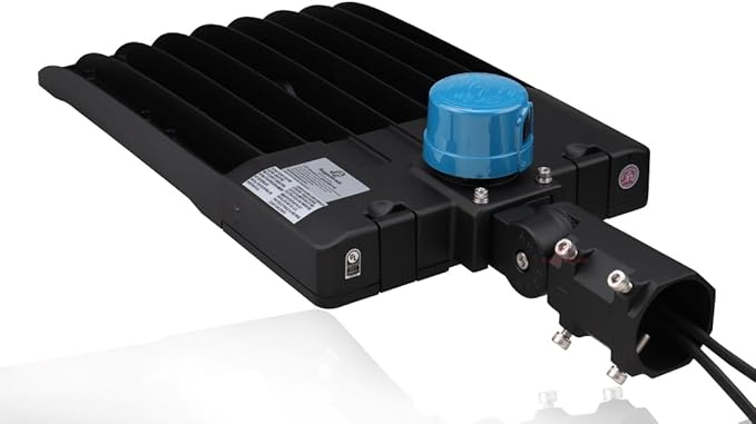 RuggedGrade 300 Watt - NextGen IV Series LED Shoebox Lights with Photocell - 45,000 Lumen - Color Selectable 30K/40K/50K - Slip Fit Mount - Black