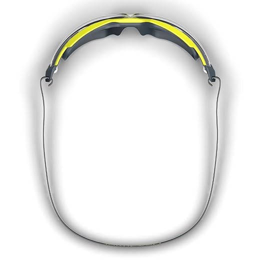HexArmor MX350 Clear Anti Fog Eyewear with Gas Resistant Neoprene Strap